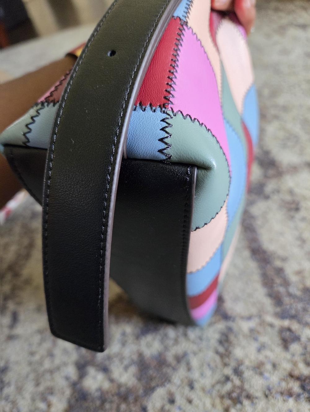 Coachtopia Multicolor Alter Ego Patchwork Leather Shoulder Bag - Picture 12 of 16